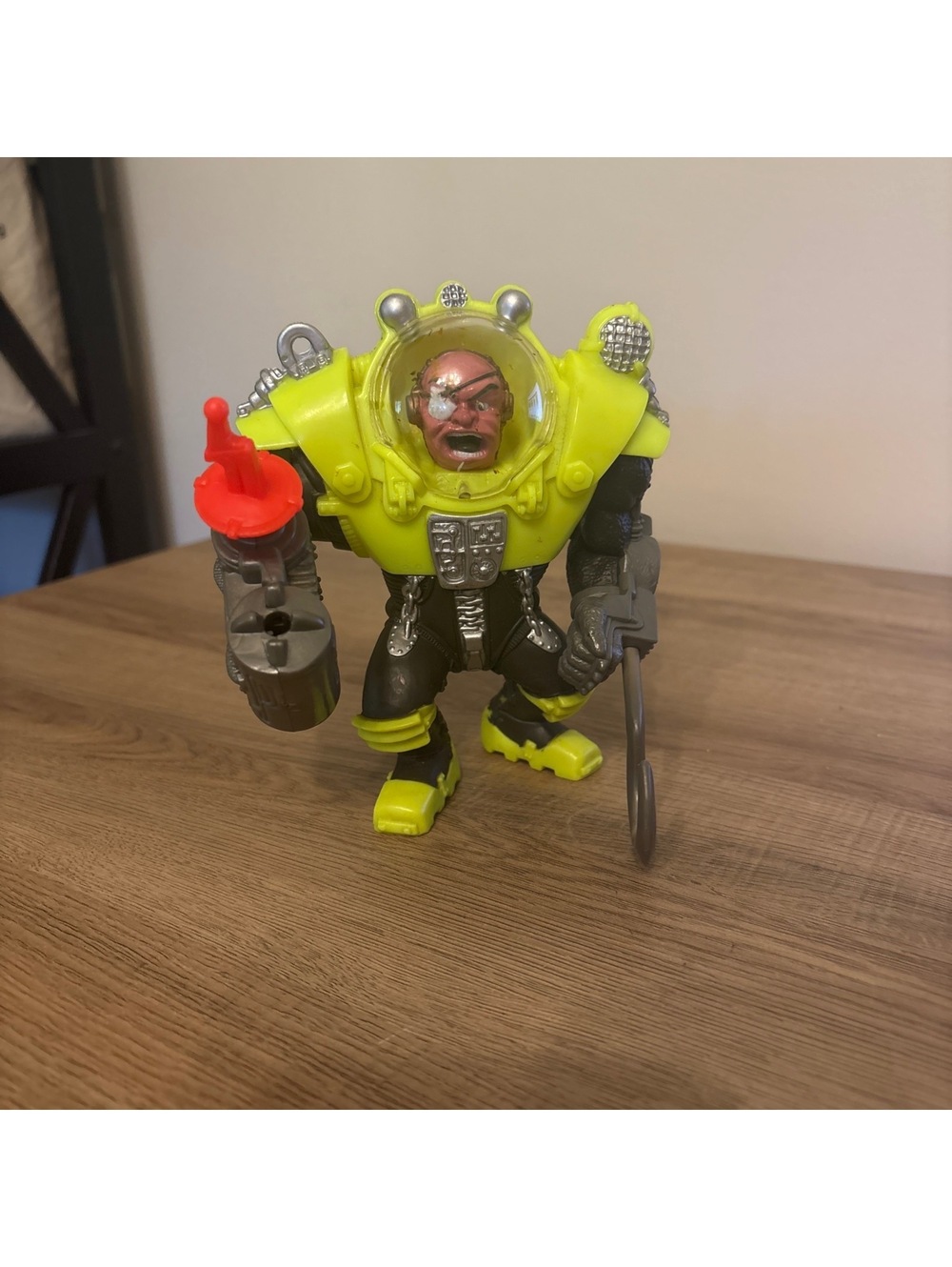 Vintage 1994 Street Sharks Dr. Piranoid action figure